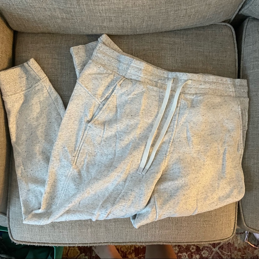 All in Motion white jogger sweatpants